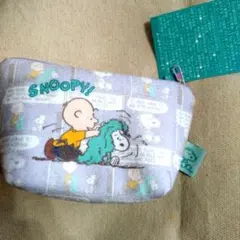 スヌーピーポーチ チャーリーブラウン