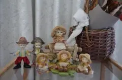 【まとめ売り】西洋人形 アンティーク風　インテリア