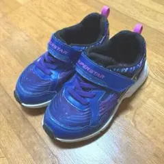 moonstar キッズ スニーカー ブルー系 17.5cm