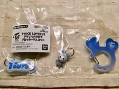 TWICE LOVELY'S アクリルカラビナ