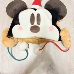 ディズニーリゾート　ミッキー　サンタさん　ファンキャップ