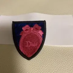 dior ノベルティブローチ ピンク