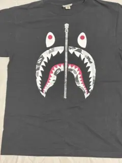 A BATHING APE シャークプリント Tシャツ M
