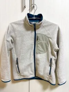 mont-bell ★フリースジャケット 130cm アイボリー