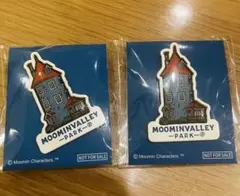 ムーミンバレーパーク　ノベルティピンバッジ 2個セット