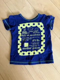 mother goose 半袖Tシャツ 90cm ブルー 保育園着