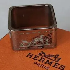 エルメス HERMES スカーフリング 馬車 エクスリブリス 箱付き 662のサムネイル