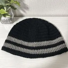 178クラシックハット☆クラッシャーハット☆バケットハット☆手編みニット帽