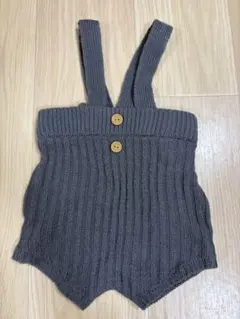 Cottoli ニットサスペンダーパンツ　80