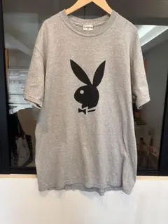 90s stussy ステューシー プレイボーイ Tシャツ L グレー | Mercari