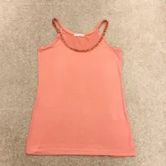 OPAQUE.CLIP （ワールド）　キャミソール　サーモンピンク　❣️のサムネイル