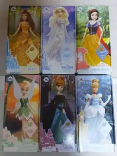 ディズニー プリンセス クラシックドール 6体セット - メルカリ
