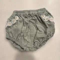 tete a tete 花の刺繍付きバルーンパンツ 70-80