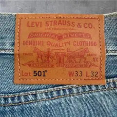 Levi's 501 ストレートデニム 米国製W33