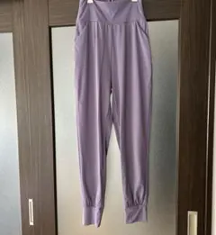 undigi アンデジ 美くびれフィットテーパードヨガパンツ オーキッド