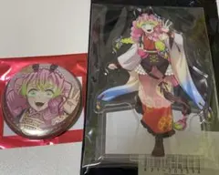 鬼滅の刃　干支2026 午年アクリルスタンド　箔押し缶バッジ　甘露寺蜜璃