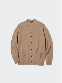 ユニクロ ラムVネックカーディガン Mサイズ