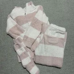 ジェラートピケ 福袋 2024 3点セット 上下 ボーダー ピンク