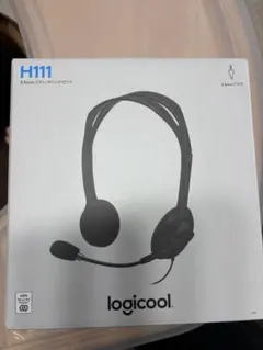 Logicool H111 3.5mm ステレオヘッドセット 本体のサムネイル