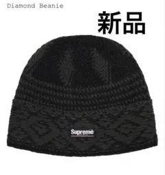 Supreme Diamond Beanie ブラック Supreme Diamond Beanie Black | eBay