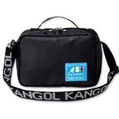KANGOL 80周年リミテッドロゴ ショルダーバッグ カンゴール
