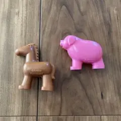 きかんしゃトーマス　10までつなげて　ピンクいろのぶた　ちゃいろのうま　ばら売り