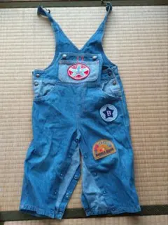 デニムブルー オーバーオール 90cm