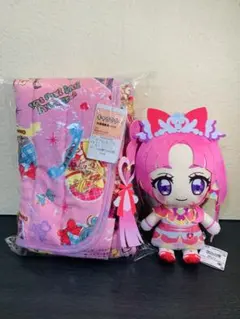 【新品】キュアミスティックぬいぐるみ・キミとアイドルプリキュア敷きパッド