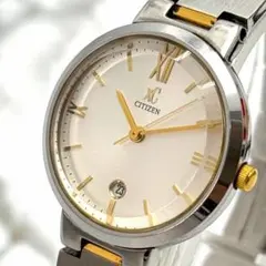 CITIZEN　新品電池　極美品　腕時計　4613-H07847　コンビ　希少のサムネイル