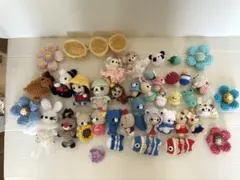 在庫SALEあみぐるみセット 多色 あみぐるみセット 多彩なキャラクター - メルカリ