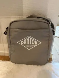 DANTON グレー ショルダーバッグ