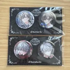 ChroNoiR 6th ANNIVERSARY 箔押し缶バッジセット