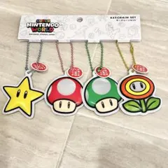 USJ限定★スーパーマリオ★暗闇で光る　アイテムキーチェーン　新品　ニンテンドー