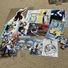 【最終値下】銀魂　１５点　ポストカード　シール　キーホルダー　アクリル　坂田銀時