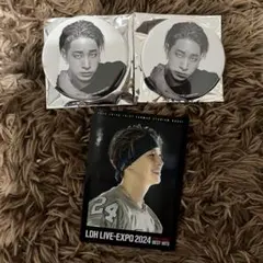 RAMPAGE 陣 缶バッジ フォトカード 3点セット LDH EXPO