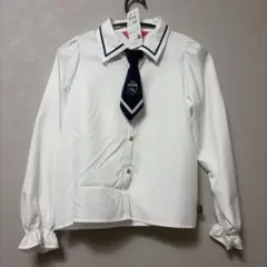 LOVE RABBY 長袖シャツ ネクタイ付き 140cm