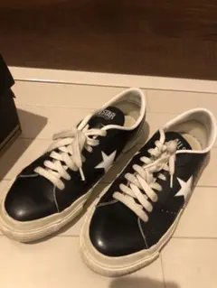 ONE STAR / STAR&BARS コンバース　黒　24