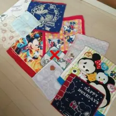 10枚よりどり　キャラクタータオルハンカチセット