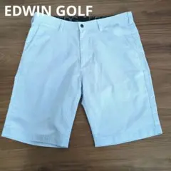 EDWIN GOLF（エドウィンゴルフ）　ハーフパンツ　ストライプ　L