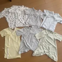 UNIQLO 新生児　肌着ロンパースコンビセット　ベビー服　女の子　男の子