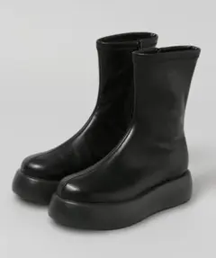 Apartbylowrysブラックサイドゴアブーツ