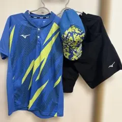 Mizuno テニスウェア ポロシャツセット（Mサイズ）