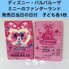 ディズニー　リゾートライン　フリーきっぷ　期限切れ　リゾラ　2枚　セット