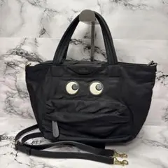 (美品)大人気、アニヤハインドマーチ、2wayバッグ、大人気、アイズ、目玉、高級
