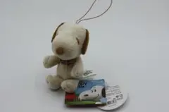 新品未使用 スヌーピー　 ぬいぐるみストラップ　タグ付き　ノーマル
