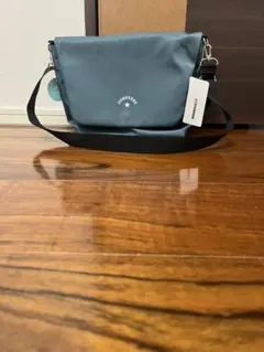 新品未使用タグ付き‼️コンバース ショルダーバック24x30x11cm青緑