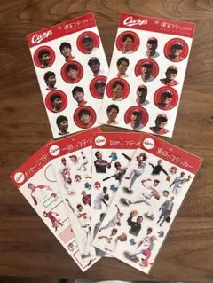 広島東洋カープ ステッカー 6枚セット 未使用 黒田/鈴木/一岡/メッセージのサムネイル