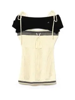 正規品 andmary kitty cable knit set ivory