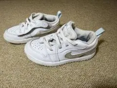 AirJordan 1 Low White Iridescent Glitter