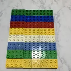 レゴ　デュプロ　基礎ブロック　正規品　2×2 48個　②
